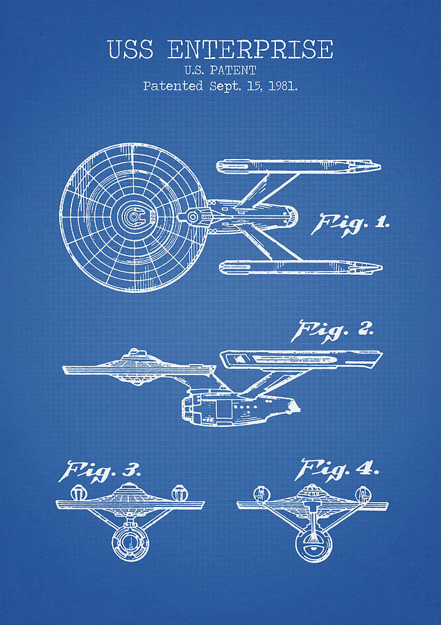 Star Trek Digital Art - Uss Enterprise  by Dennson Creative