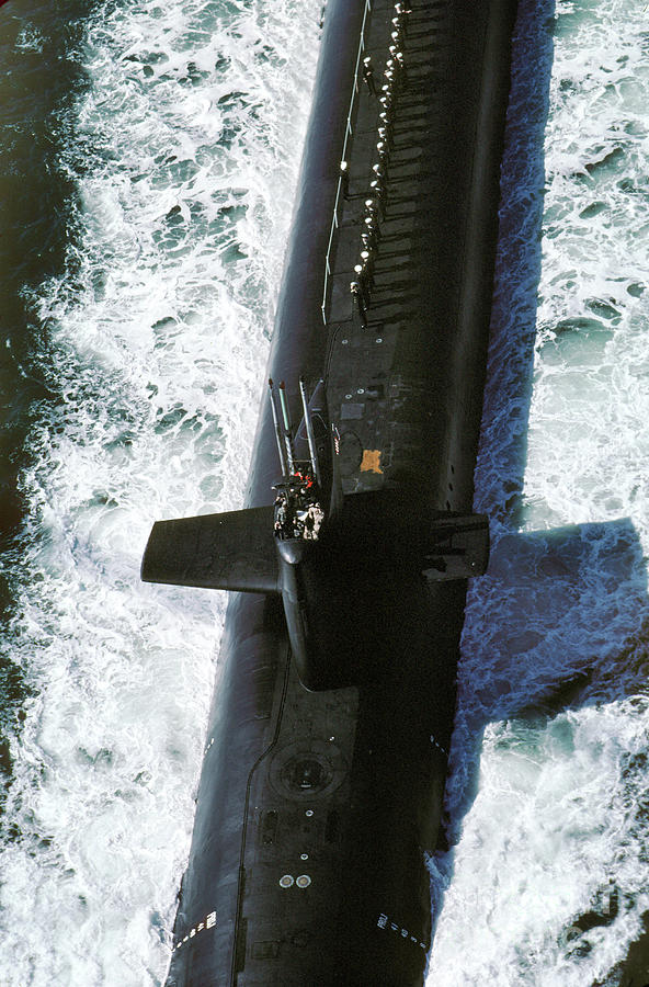 USS Henery M. Jackson Nuclear Powered Sub, SSBN-730 Photograph by ...