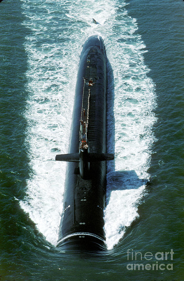 USS Henery M. jackson SSBN-730 Nuclear Powered Sub Photograph by ...