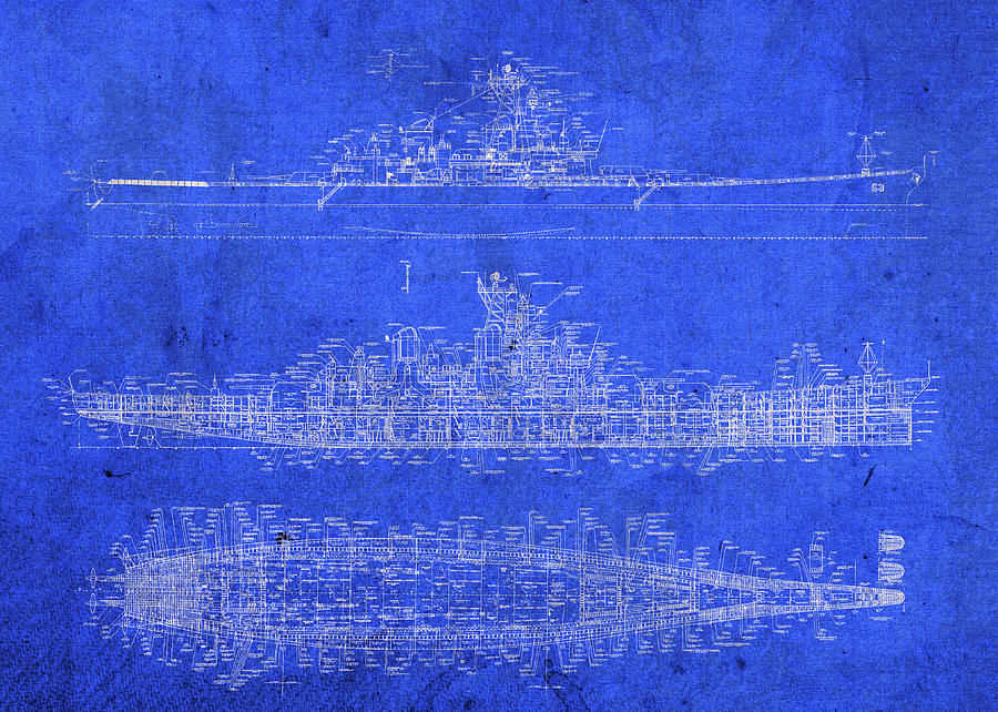 Uss Missouri Battleship Blueprints