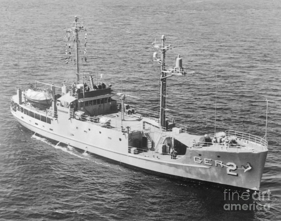 Uss Pueblo Sailing Photograph by Bettmann Uss Pueblo Sailing Photograph by Bettmann