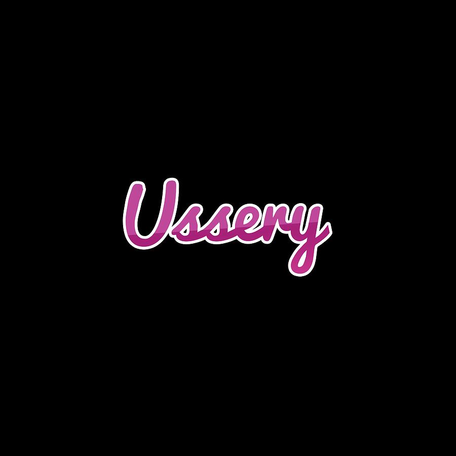 Ussery #Ussery Digital Art by TintoDesigns