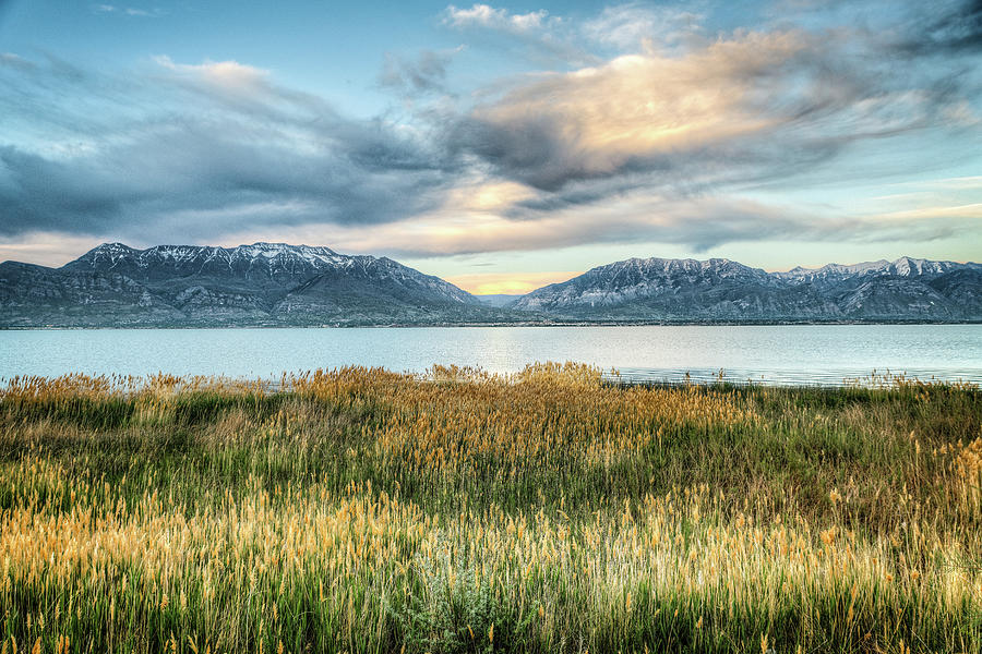 Utah Lake Photograph by Brett Engle