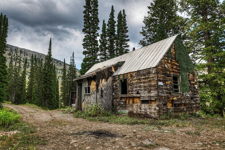 Utah Mountain Cabin Photograph by Brett Engle
