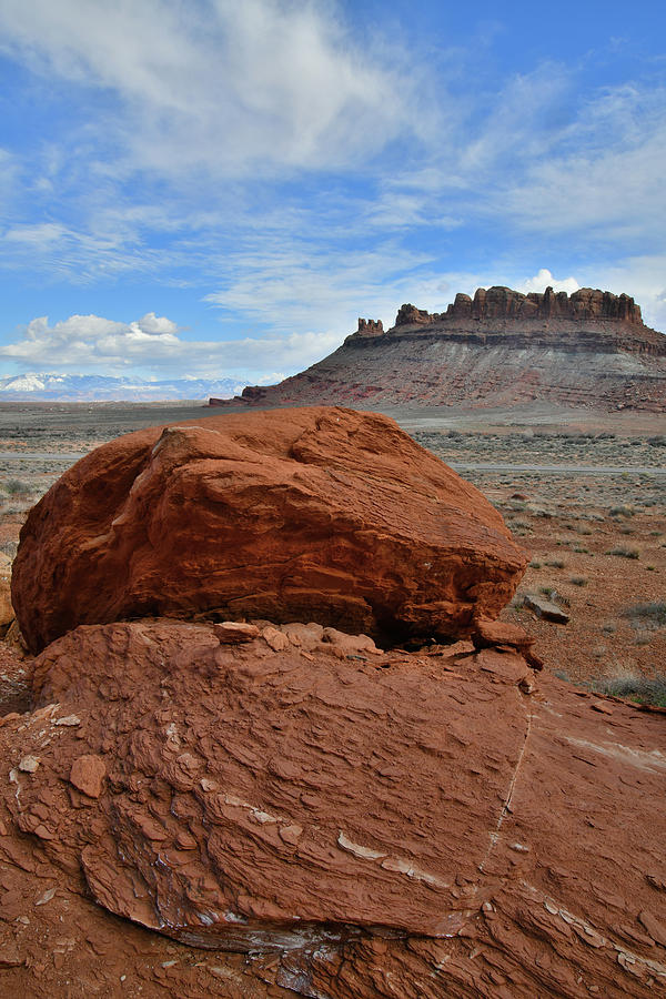 Utahs Red Rock along Highway 313 Photograph by Ray Mathis