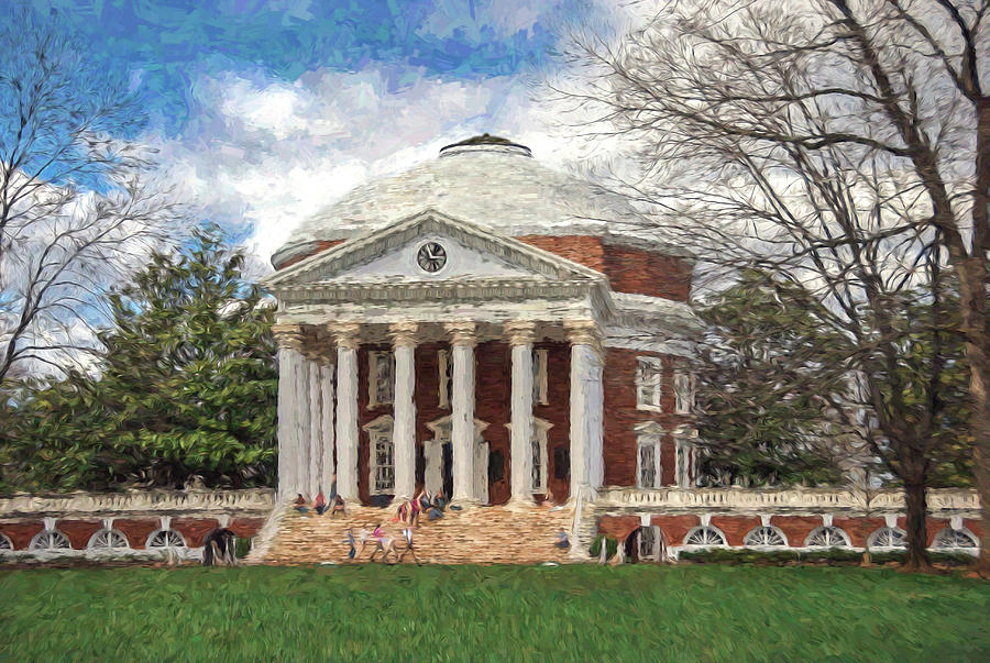 UVA Rotunda by Jerry Gammon UVA Rotunda by Jerry Gammon