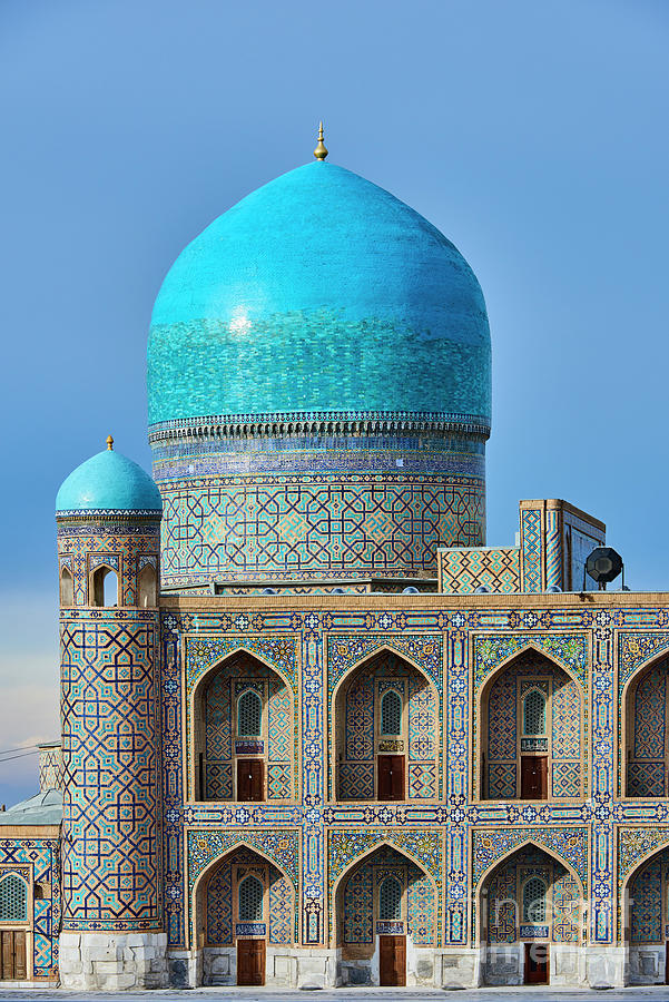 Uzbekistan, Samarkand, The Reghistan Photograph by Tuul & Bruno Morandi