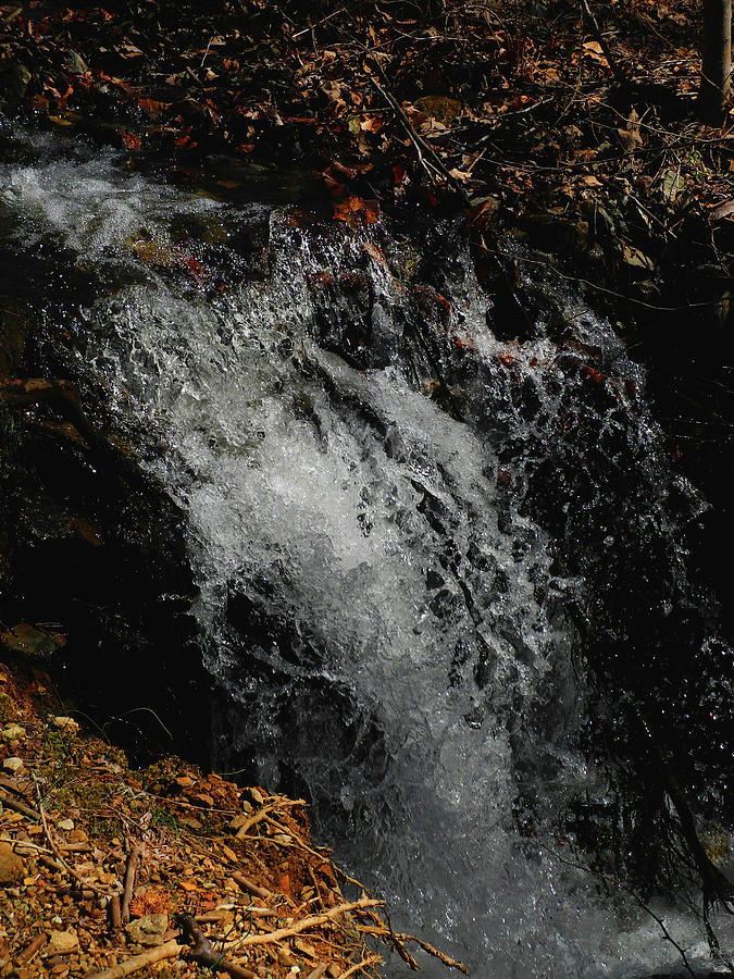 VA AT Section 4 Waterfall Photograph by Raymond Salani III