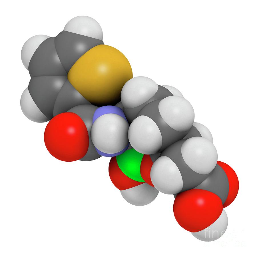 Vaborbactam Drug Molecule by Molekuul/science Photo Library