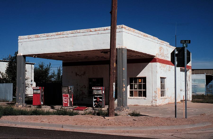 Vacant Gas Station In New Mexico Photograph by Jim Steinfeldt
