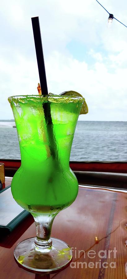 Drink Photograph - Vacation Medication by Megan Cohen Drink Photograph - Vacation Medication by Megan Cohen