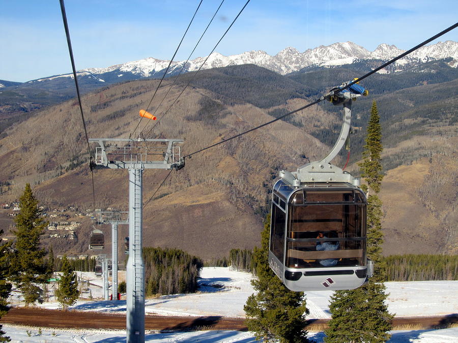 Vail Gondola Photograph by Marilyn Moran Fine Art America