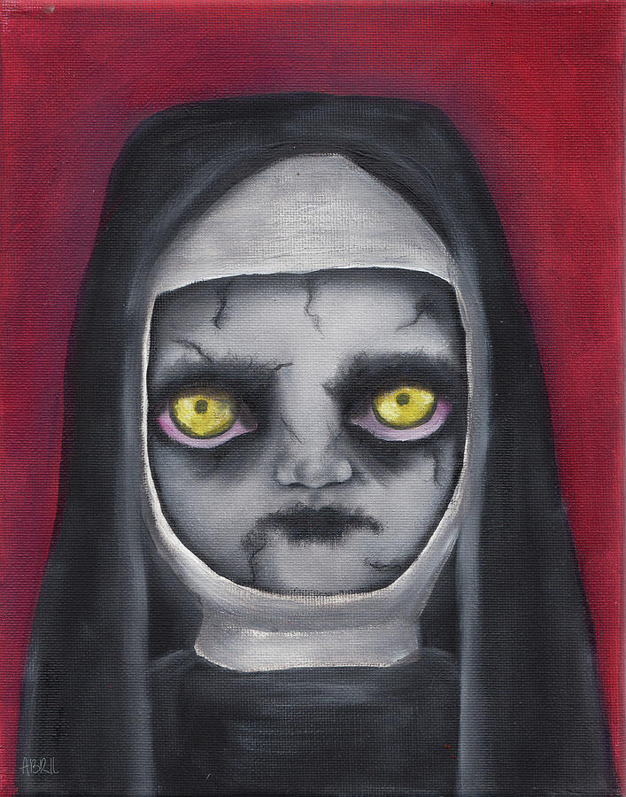 Valak Painting by Abril Andrade