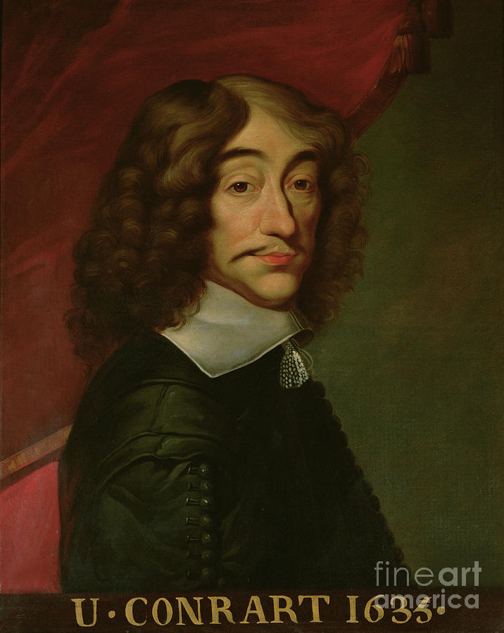Valentin Conrart, 1635 Painting by French School