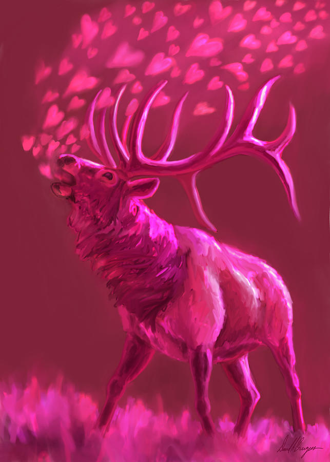 Elk Antler Graphic by David Burgess