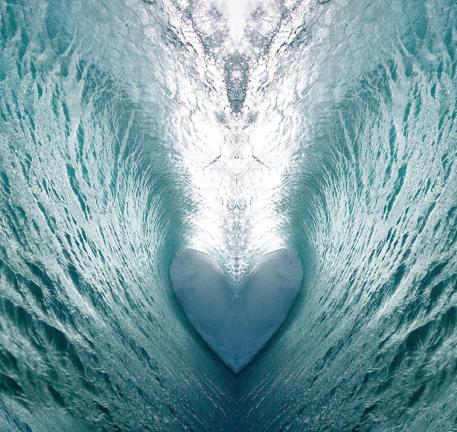 Valentine Wave 7 Photograph by Sean Davey - Fine Art America