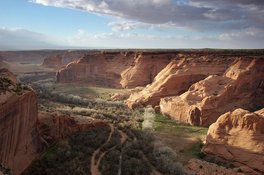 Valley At Canyon De Chelly Photograph by Aimintang