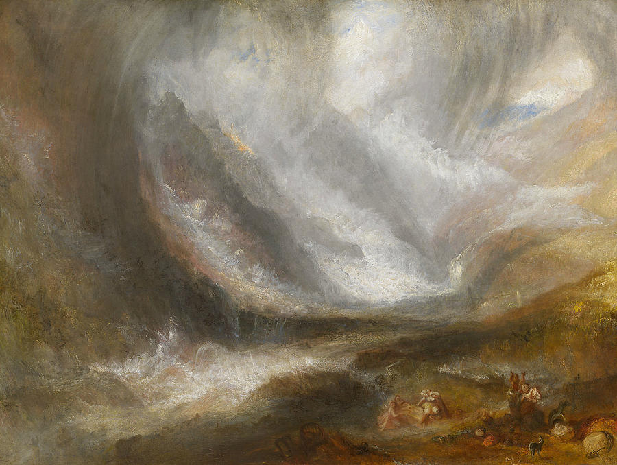 Valley of Aosta Painting by Joseph Mallord William Turner