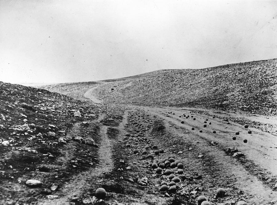 Valley Of Death Photograph by Roger Fenton
