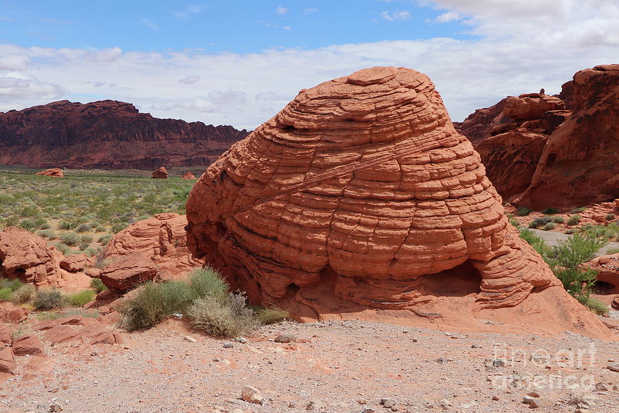 Valley Of Fire Beehive Rock Photograph by Christiane Schulze Art And Photography