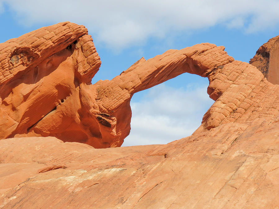Valley of Fire - Fire Arch Photograph by Patti Deters