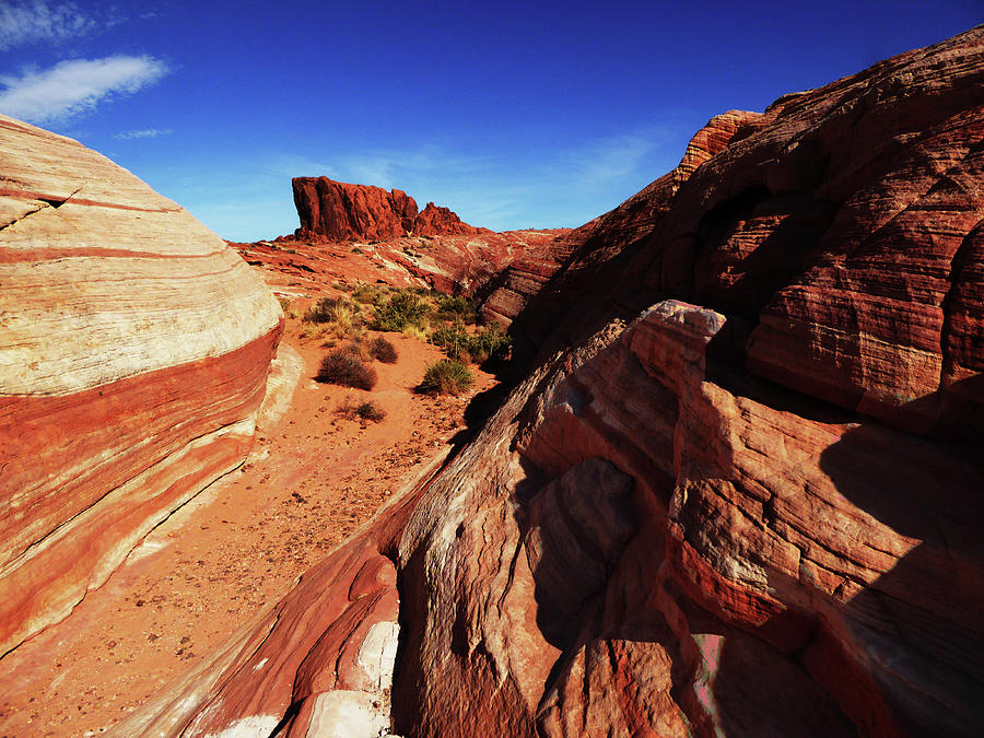 Valley of Fire, Fire Wave 4 Photograph by Alan Socolik