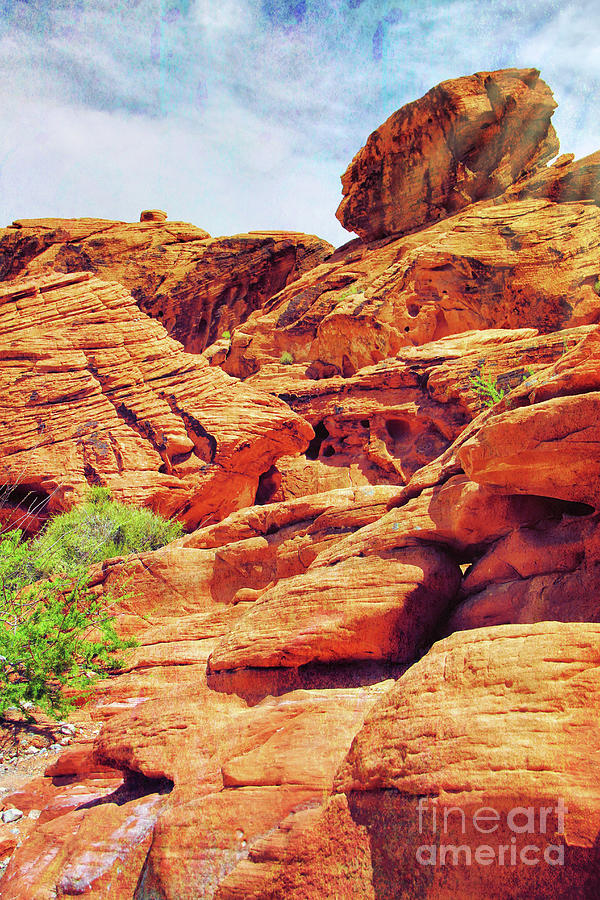 Valley Of Fire Hike Photograph