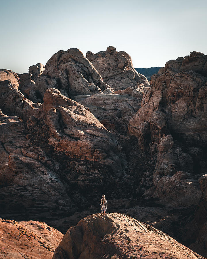 Mountain Photograph - Valley Of Fire by Witold Ziomek