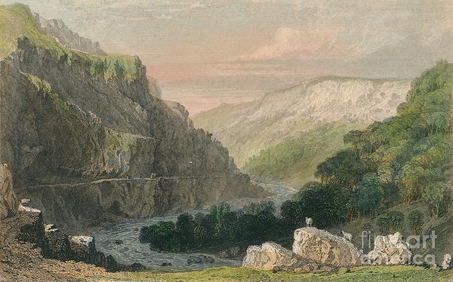Valley Of Linmouth Drawing by Print Collector