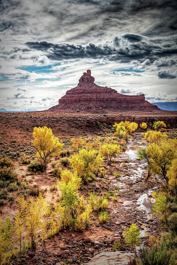 Valley of the Gods in the Fall Photograph by Paul LeSage