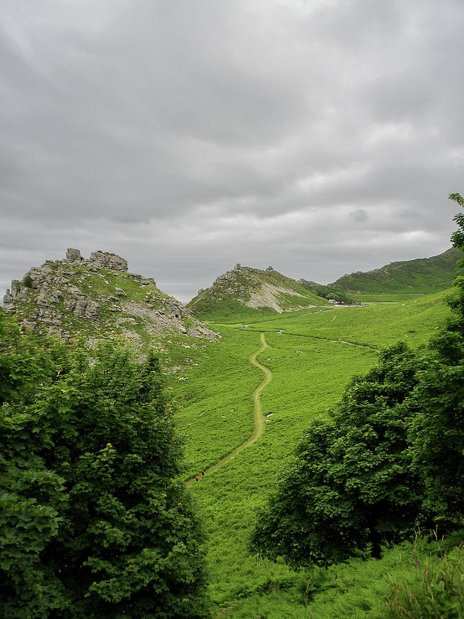 Landscape Photograph - Valley Of The Rocks Lynton Exmoor Devon by Richard Brookes