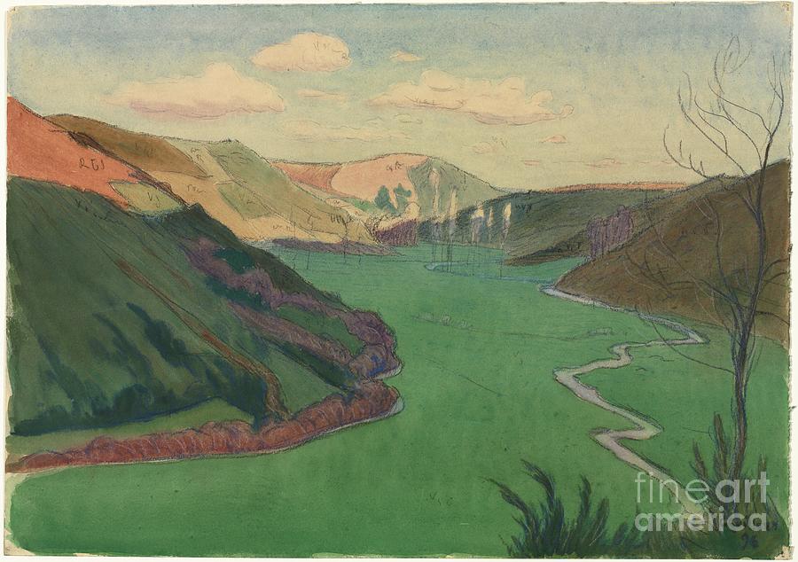 Valley Of The Stangala Drawing by Heritage Images