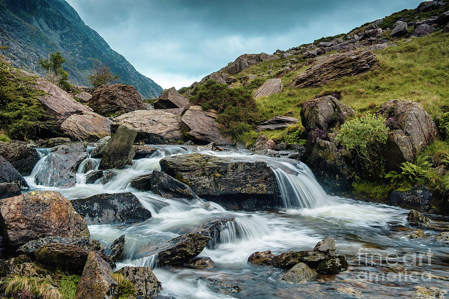 Valley of Waterfalls Photograph by David Lichtneker