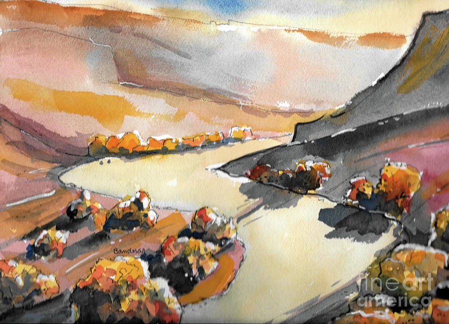Valley Shadows Painting by Terry Banderas