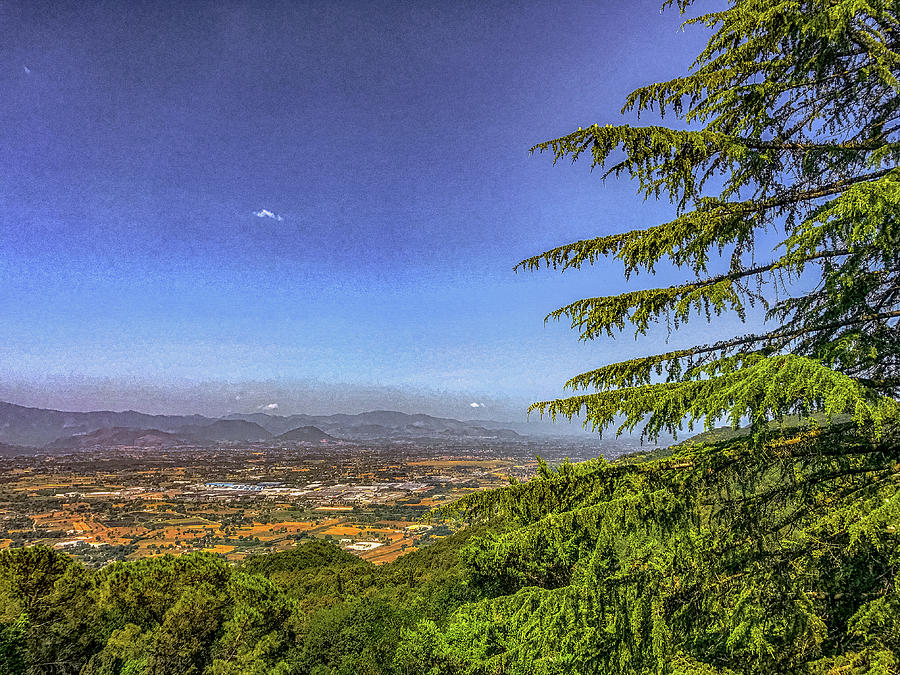 Abbey Of Montecassino Photograph - Valley View by Joseph Yarbrough Abbey Of Montecassino Photograph - Valley View by Joseph Yarbrough