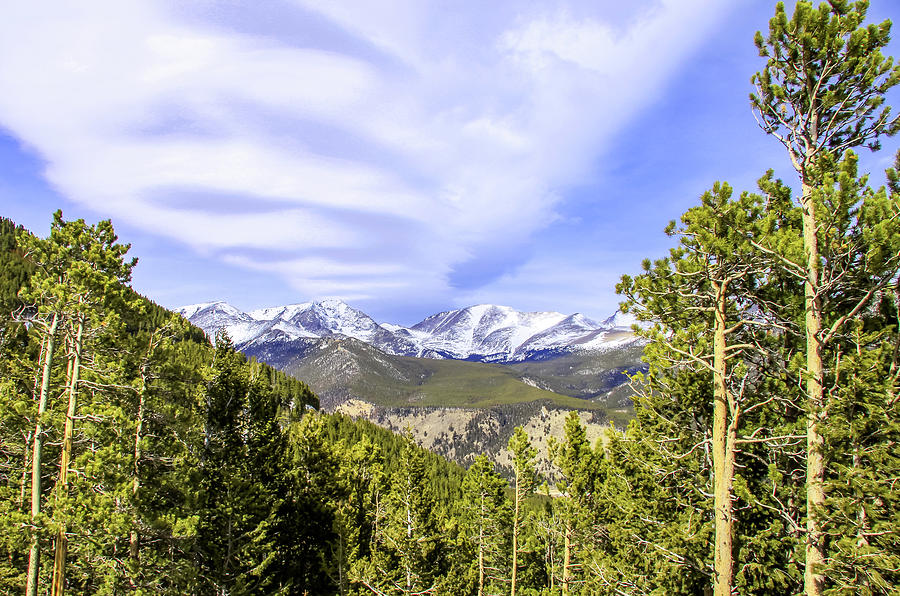 Valley View of the Rocky Mountains Photograph by Dawn Richards