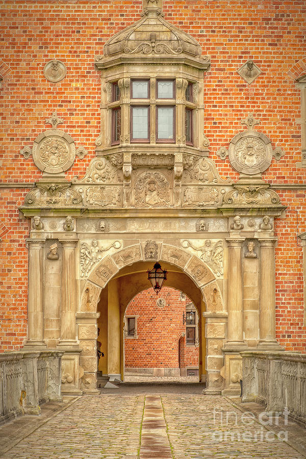 Vallo Castle Entrance Arch Photograph by Antony McAulay