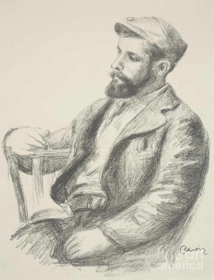 Valtat Portrait, 1904 By Renoir Painting by Pierre Auguste Renoir