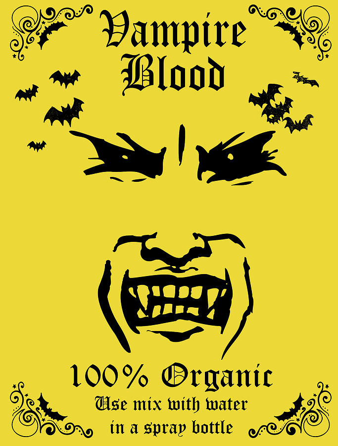 Vampire Blood Digital Art by Long Shot