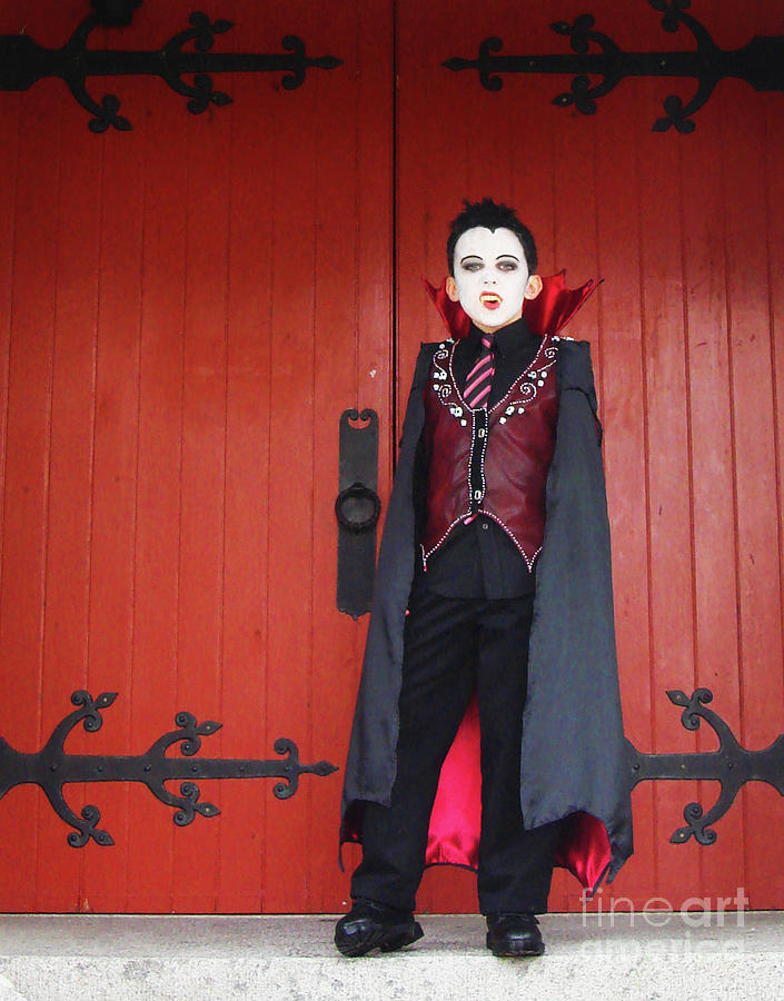 Vampire Costume 5 Photograph by Amy E Fraser