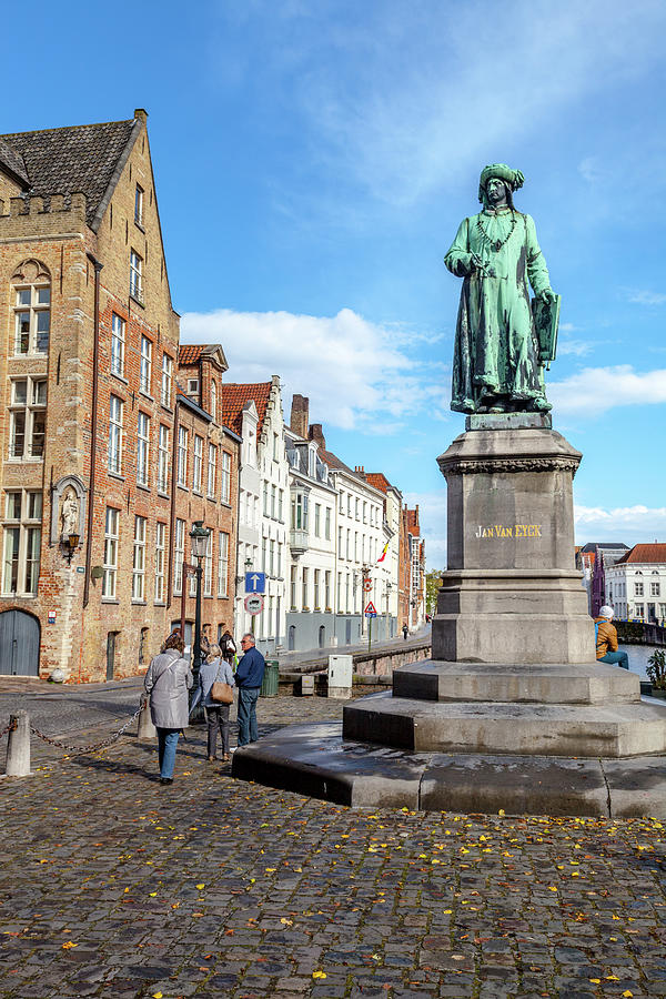 Van Eyck in Brugge Photograph by W Chris Fooshee