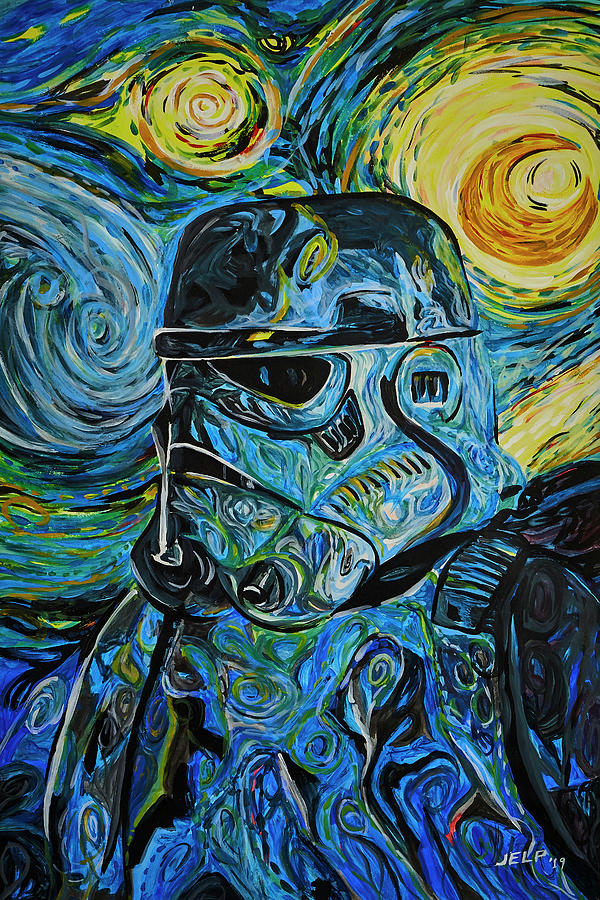 starry night stormtrooper