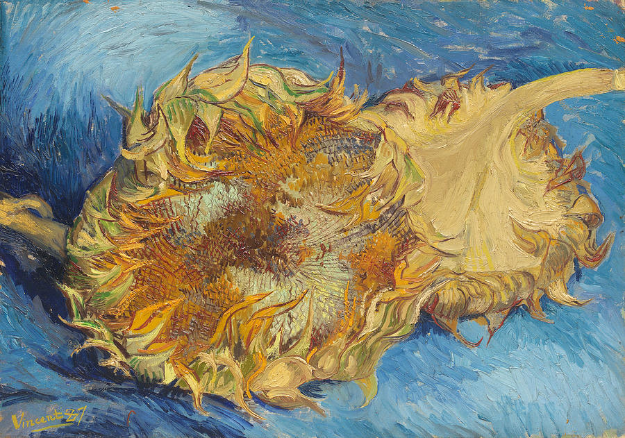 Sunflowers, 1887 #3 Painting by Vincent Van Gogh