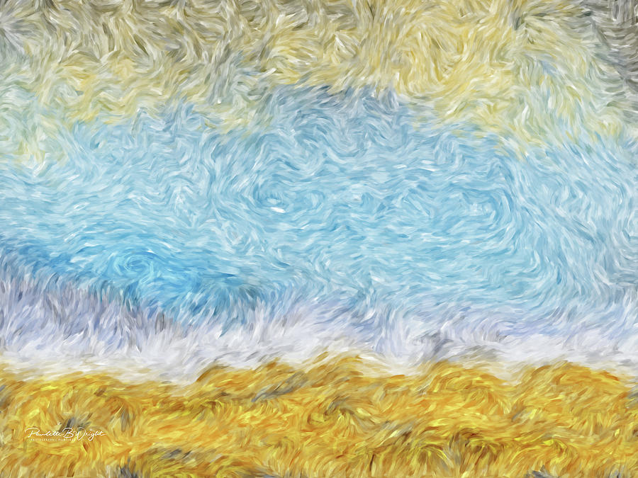 Van Goghs Beach Digital Art