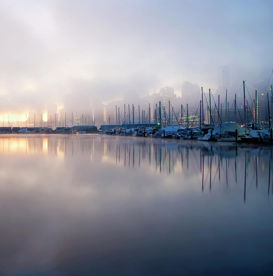 Vancouver Fog Photograph