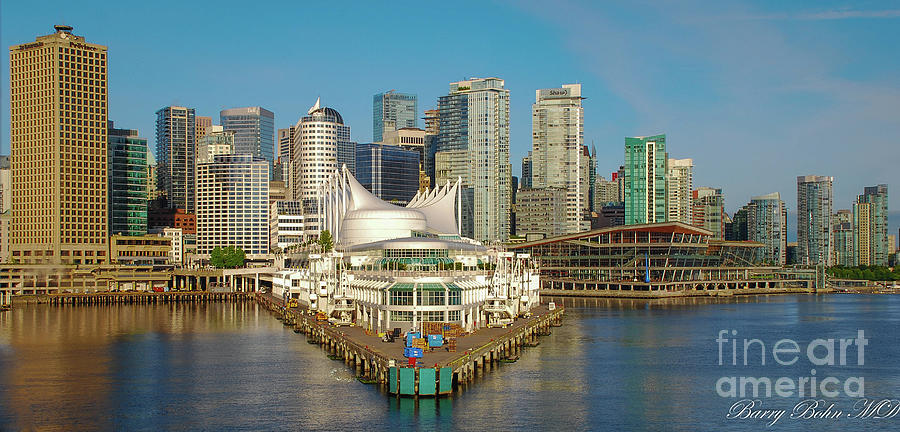 Vancouver harbor Photograph by Barry Bohn