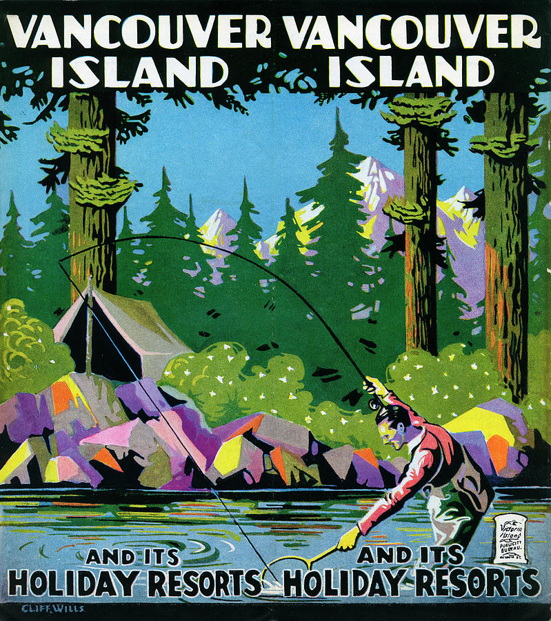 Vancouver Island Photograph - Vancouver Island And Its Holiday Resorts by Jim Heimann Collection