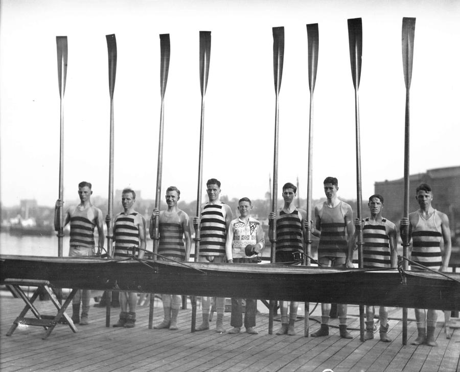 Vancouver Rowing Club 1928 a Painting by Celestial Images