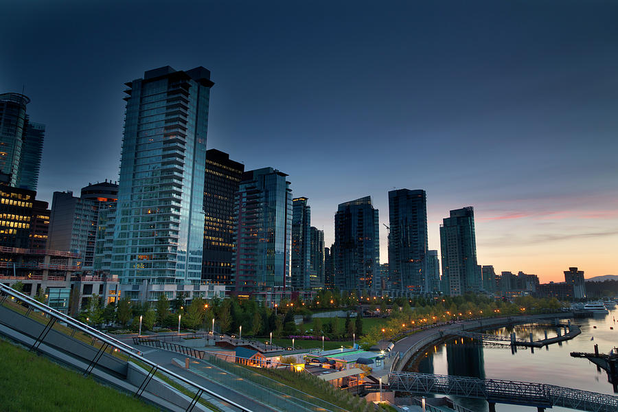 Vancouver Waterfront Photograph by Dan prat