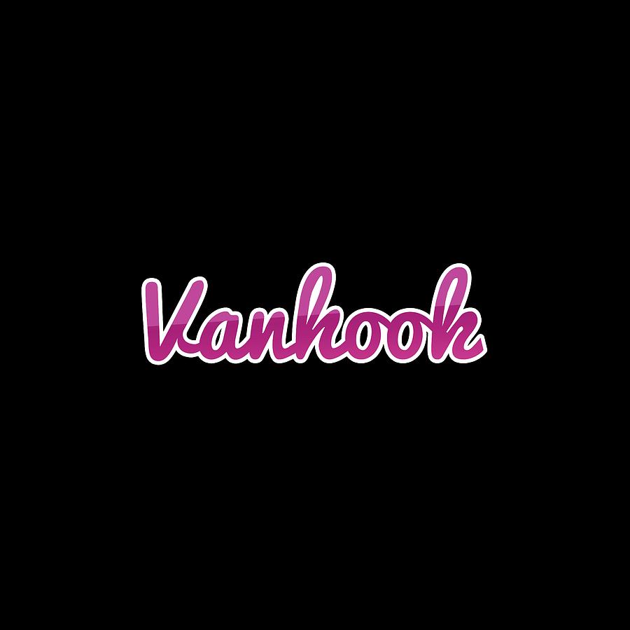 Vanhook #Vanhook Digital Art by TintoDesigns